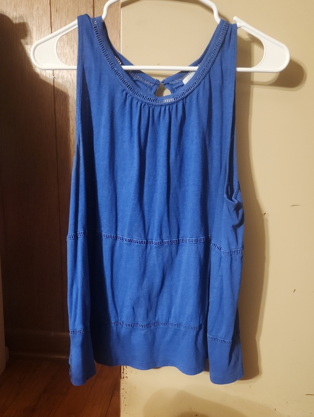Old Navy Royal Blue Sleeveless Tank Top